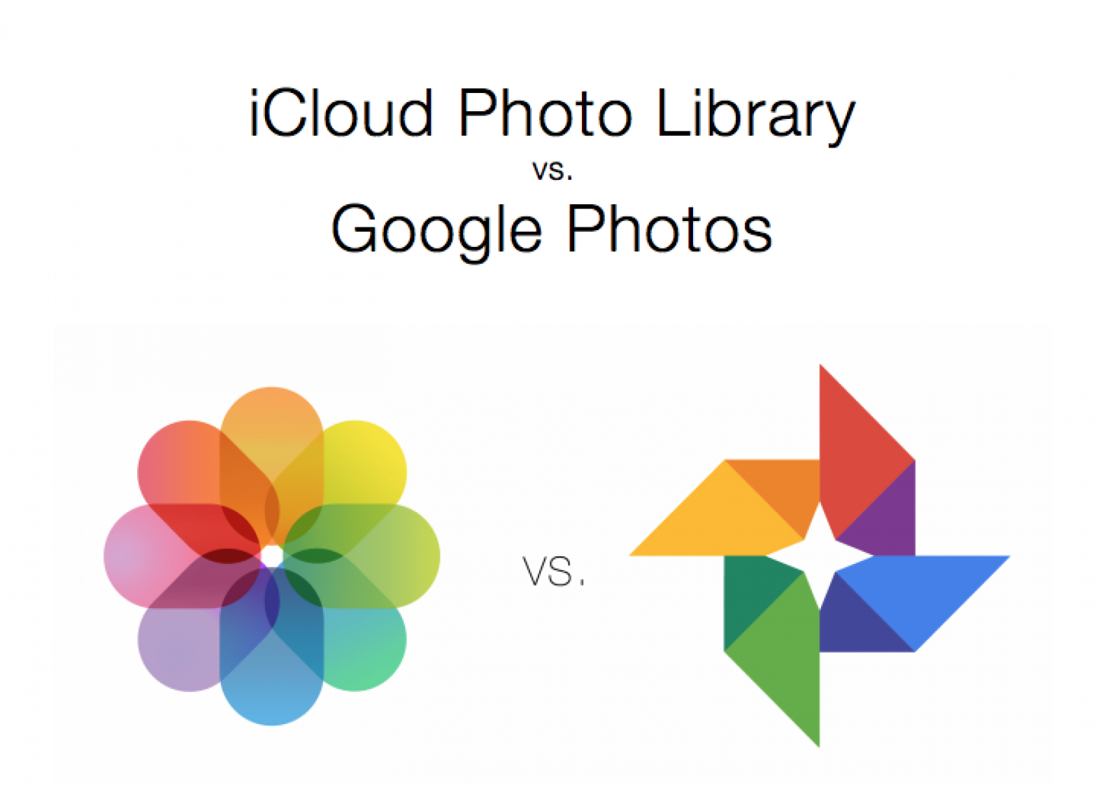 ICloud Photo Library Vs. Google Photos: Workshop + PDF